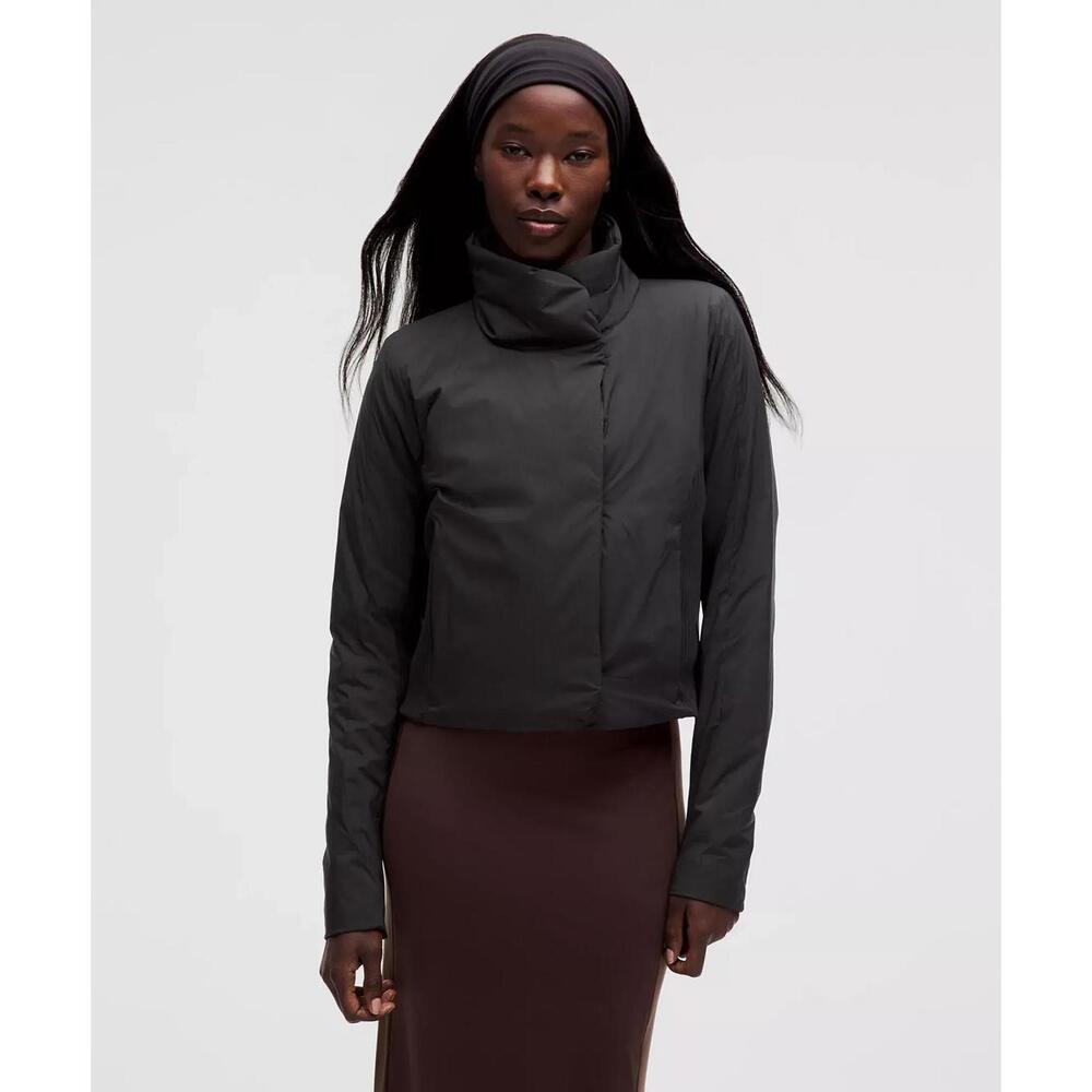 lululemon athletica Black Bomber Jacket